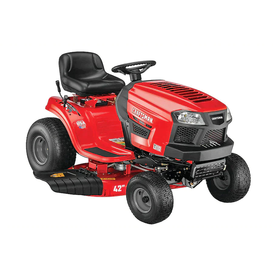 Effortless Lawn Care With The Craftsman T110: 42-In 17.5-Hp Riding Lawn Mower